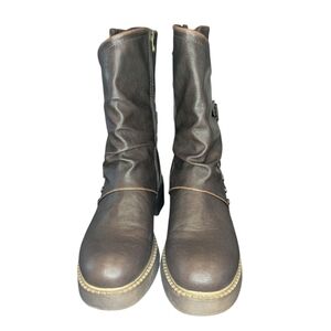 Blowfish Dark Brown Combat Boots